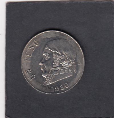 Beschrijving: 1 Peso PAVON closed 8